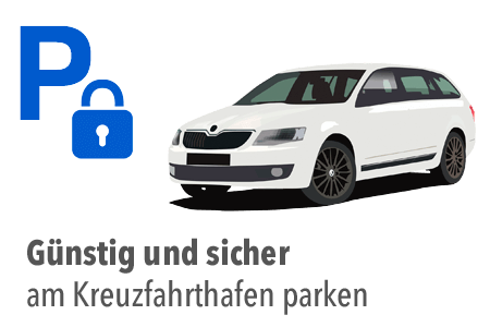 Parken Sie günstig direkt am Hafen Passau-Engelhartszell