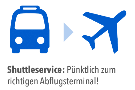 Shuttle-Transfer zum Flughafen Frankfurt