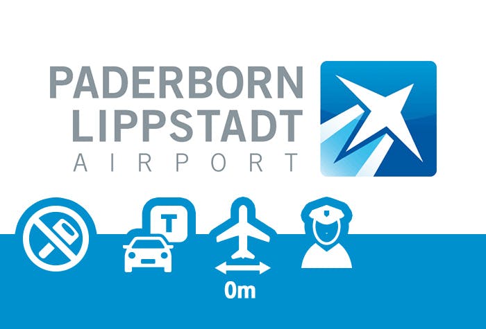 Flughafen-Parkplatz P6 Paderborn