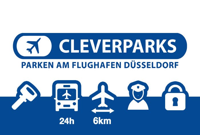 Cleverparks Parkplatz Düsseldorf Flughafen