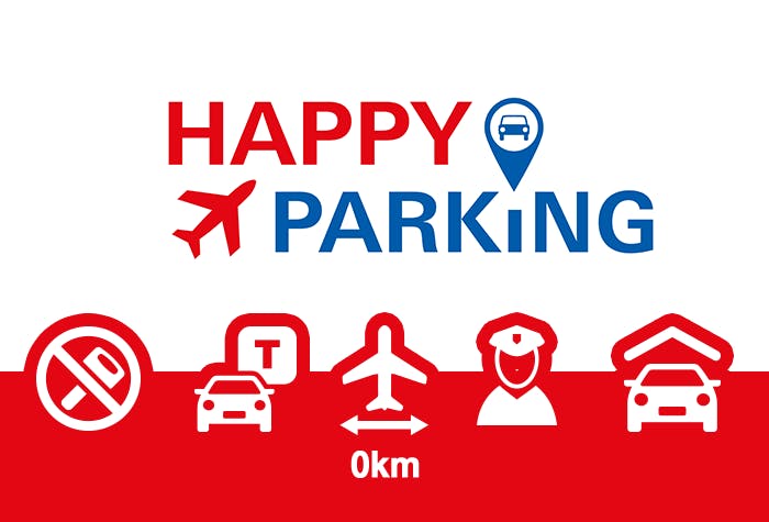 Happy Parking P4 Mitteldeck Smart Tarif direkt am Terminal
