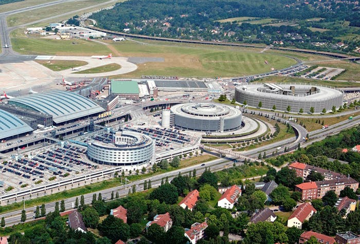 Hamburg Airport P2 direkt am Flughafen